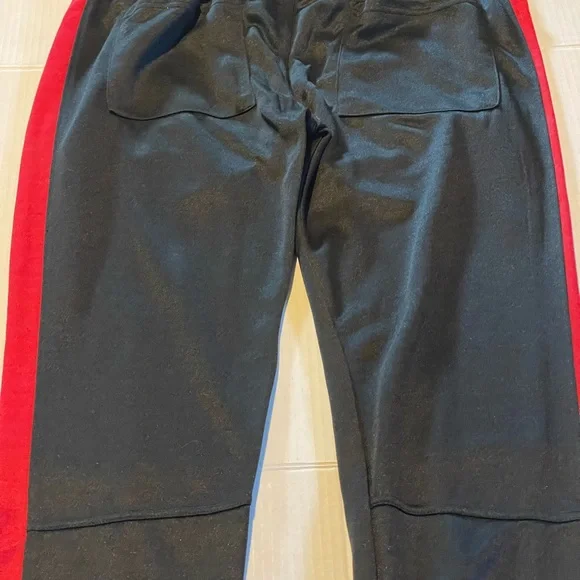 Mnml track pants mens size medium black red‎ pre-owned condition - Picture 5 of 10